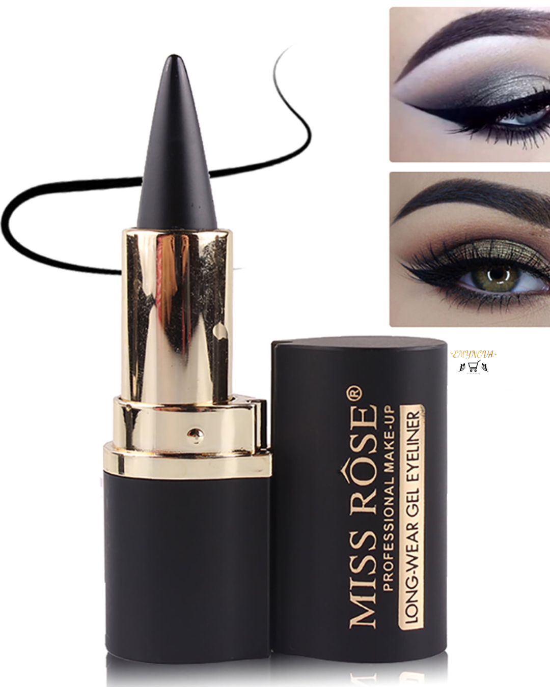 delineador de ojos miss rose